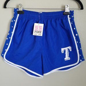 NWT VS PINK x 5th & Ocean Texas Rangers Running Shorts